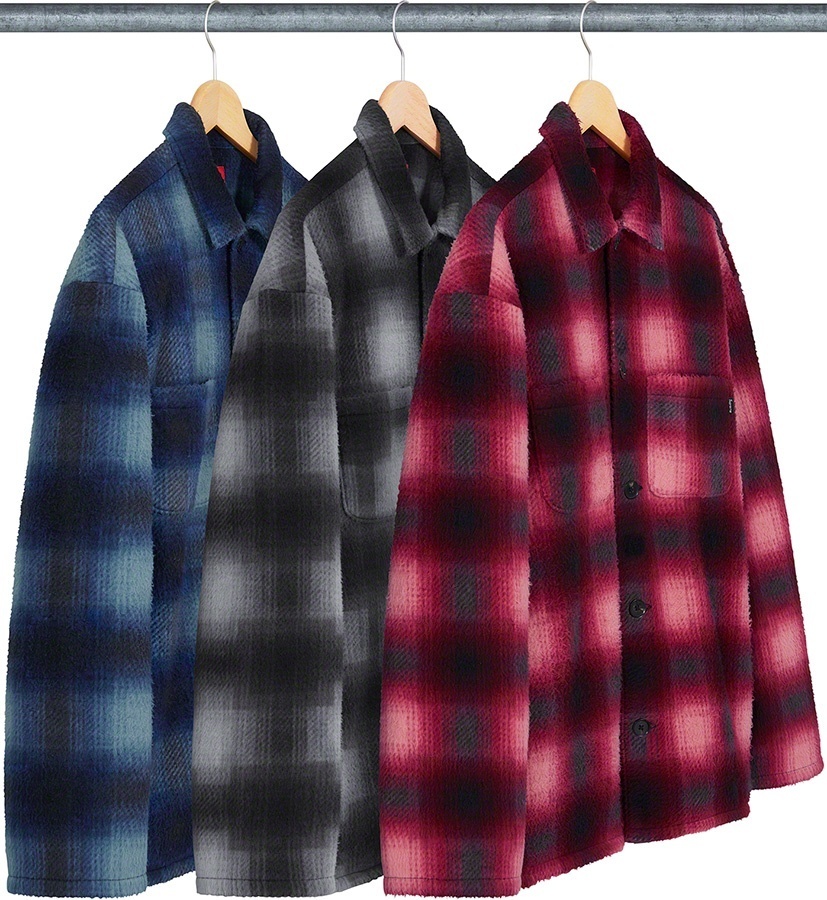 Shadow Plaid Fleece Shirt